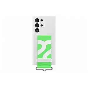 Samsung Galaxy S22 Ultra S908 Silicone Cover with Strap White EF-GS908TWEGWW