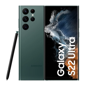 Samsung Sam Galaxy S22 Ultra unlocked EU-256-12-5G-gn 5G 256/12 Green pas cher