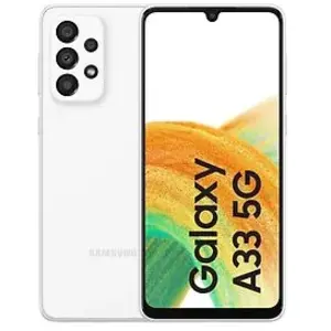 Samsung Galaxy A33 5G SM-A336B 16,3 cm (6.4") Double SIM hybride Android 12 USB Type-C 6 Go 128 Go 5000 mAh Blanc pas cher