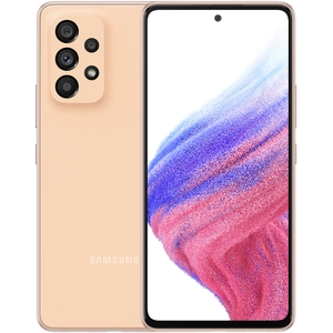 SAMSUNG A536B/DS Galaxy A53 5G Dual SIM (6.5'' - 6/128GB) Peach pas cher