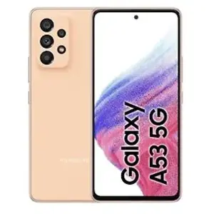 Comparateur de prix : Samsung Galaxy A53 5G SM-A536B 16,5 cm (6.5") Double SIM hybride Android 12 USB Type-C 6 Go 128 Go 5000 mAh Pêche