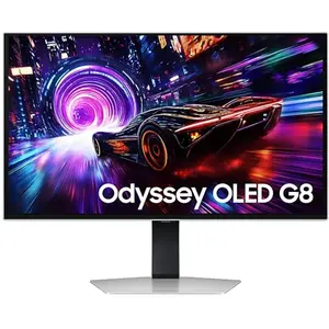 Samsung Ecran PC Gaming Odyssey OLED G8 - G81SF 27'' 240Hz Argente pas cher