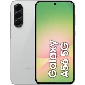 Samsung Galaxy A56 17 cm (6.7") Double SIM Android 15 5G USB Type-C 8 Go 256 Go 5000 mAh Gris clair pas cher