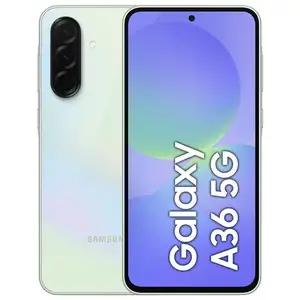 Comparateur de prix : Samsung Galaxy A36 17 cm (6.7") Double SIM Android 15 5G USB Type-C 6 Go 128 Go 5000 mAh Citron vert