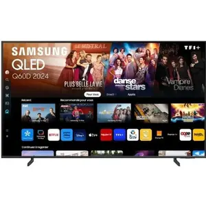 Comparateur de prix : Tv led samsung tq75q60d qled gaming hub 4k 190cm 2024 8806095414904