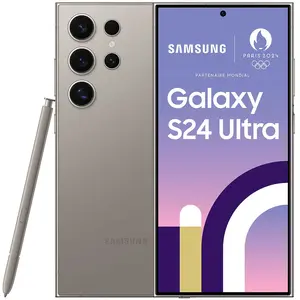 Samsung Galaxy S24 Ultra 17,3 cm (6.8") Double SIM 5G USB Type-C 12 Go 1 To 5000 mAh Gris, Titane pas cher