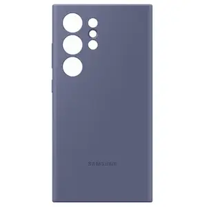 Coque en silicone violette Samsung Ef-Ps928Tvegww S24 Ultra S928 pas cher