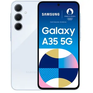 Comparateur de prix : Samsung Galaxy A35 5G 16,8 cm (6.6") Double SIM hybride Android 14 USB Type-C 6 Go 128 Go 5000 mAh Bleu