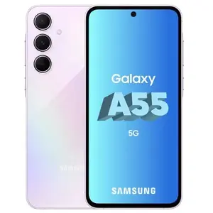 Samsung A55 SM-A556B 6 + 128 Go DS 5G Awesome Lilac OEM pas cher