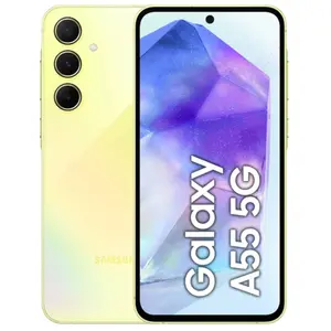Samsung Galaxy A55 5G 16,8 cm (6.6") Double SIM hybride Android 14 USB Type-C 8 Go 128 Go 5000 mAh Jaune pas cher