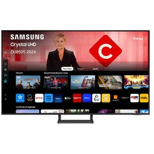 Comparateur de prix : Samsung TU75DU8505K 190,5 cm (75") 4K Ultra HD Wifi Gris