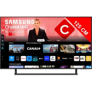 Samsung Téléviseur TU50DU8505 50" (50 Pouces) Crystal UHD 4K Smart TV 2024 pas cher