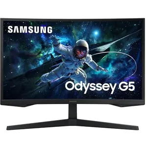 Comparateur de prix : Samsung Odyssey G5 G55C 27" LED Wide Quad HD 1 ms Noir LS27CG554EUXEN