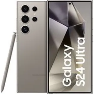 Comparateur de prix : Samsung Galaxy S24 Ultra 17,3 cm (6.8") Double SIM 5G USB Type-C 12 Go 256 Go 5000 mAh Gris, Titane