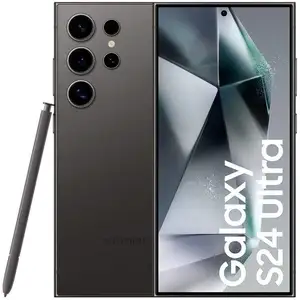 Comparateur de prix : Samsung Galaxy S24 Ultra 17,3 cm (6.8") Double SIM 5G USB Type-C 12 Go 256 Go 5000 mAh Noir, Titane