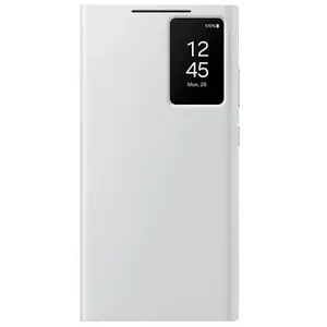 Comparateur de prix : Samsung Étui Smart View Blanc avec porte-carte - Galaxy S24 Ultra