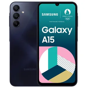 SAMSUNG Galaxy A15 4G Bleu Nuit 8Go Ram 256Go SM-A155F pas cher
