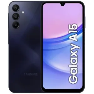Comparateur de prix : Samsung Smartphone Galaxy A15 6,5" MediaTek Helio G99 4 GB RAM 128 GB Bleu Noir TU