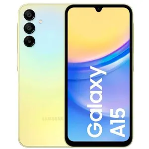 Samsung SM-A155F Galaxy A15 Dual SIM 4GB RAM 128GB Yellow EU pas cher