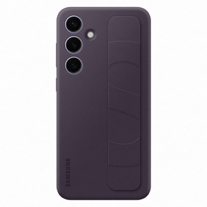 Comparateur de prix : Coque en silicone avec lanière pour Samsung Galaxy S24+ Violet Foncé