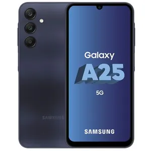 Smartphone Samsung Galaxy A25 6.5" 5G Double nano SIM 128 Go Bleu nuit pas cher
