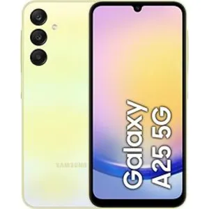 Comparateur de prix : Samsung Galaxy A25 5G SM-A256B 16,5 cm (6.5") Double SIM Android 14 USB Type-C 128 Go 5000 mAh Jaune