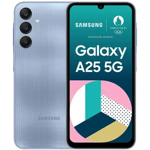 Samsung Galaxy A25 5G 16,5 cm (6.5") Double SIM USB Type-C 8 Go 256 Go 5000 mAh Bleu pas cher