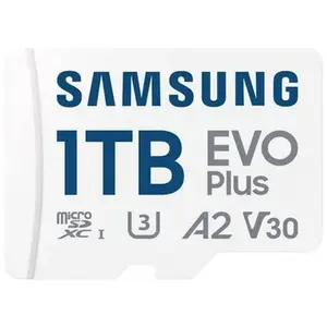 Comparateur de prix : Samsung EVO Plus microSDXC 1TB + adaptateur SD UHS-I U3 160MB/s (2024)