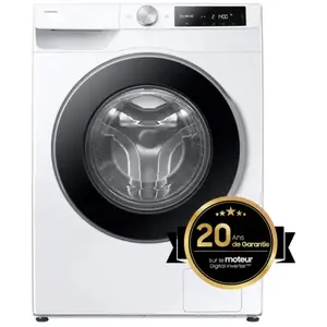 Samsung Lave-linge AI ecobubble 11kg - Blanc - WW11DG6B85LE Blanc pas cher