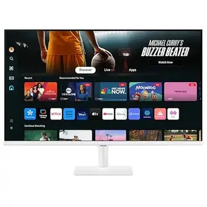 Écran PC Samsung 2024 Smart Monitor M7 32" M70D - Blanc - UHD 4K Blanc pas cher