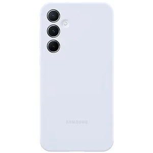 Comparateur de prix : Samsung Coque en Silicone Souple colorée pour Galaxy A55 5G, Bleu Clair