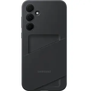 Coque souple Ultra fine avec porte-carte pour Samsung Galaxy A35 5G Noir pas cher