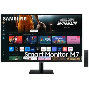 Samsung Smart Monitor M70D 32" LED 4K Ultra HD 4 ms Noir LS32DM702UUXD... pas cher