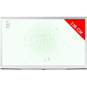 TV QLED Samsung The Serif Lifestyle 55LS01DAU 138 cm 4K UHD 2024 Blanc pas cher