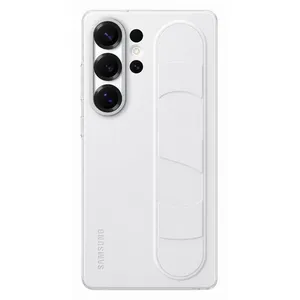 Comparateur de prix : Coque arrière originale Standing Grip Samsung Galaxy S25 Ultra - Blanc