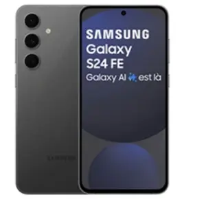 Comparateur de prix : Samsung Galaxy S24 FE 17 cm (6.7") Double SIM Android 14 5G USB Type-C 8 Go 256 Go 4700 mAh Graphite