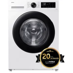 Lave-linge Samsung ecobubble 8kg - Blanc - WW80CGC04DAE Blanc pas cher