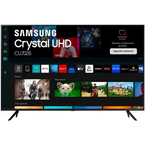 Comparateur de prix : Samsung Series 7 TU43CU7025K 109,2 cm (43") 4K Ultra HD Wifi Noir