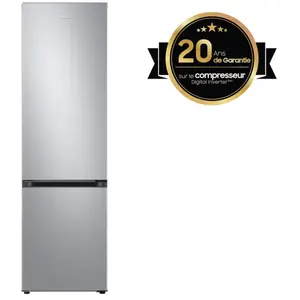 Samsung Réfrigérateur Combiné, 390L - Gris - E - RB38C600ESA Metal GreyVendu parsamsung