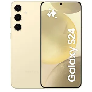 Comparateur de prix : Samsung Galaxy S24 15,8 cm (6.2") Double SIM Android 14 5G USB Type-C 8 Go 256 Go 4000 mAh Ambre, Jaune