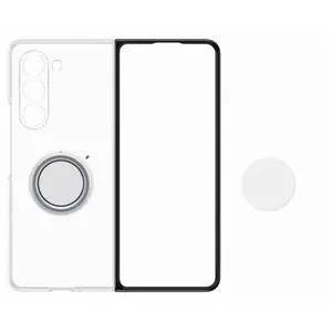 Comparateur de prix : Samsung Coque originale Clear Gadget Galaxy Z Fold 5 - Transparent