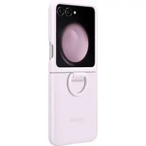 Comparateur de prix : Coque Samsung en silicone avec anneau lavande pour Galazy Z Flip5