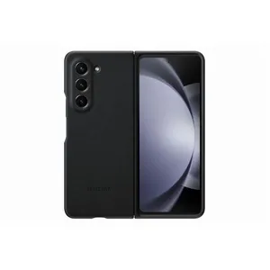 Comparateur de prix : Coque téléphone - Samsung - Galaxy Z Fold 5 - Simili cuir - Graphite - Souple