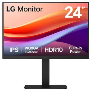 LG LCD 24BA55W-B 24" black pas cher