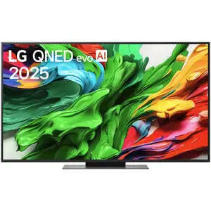 LG QNED evo AI 55QNED86A6A 139,7 cm (55 ) 4K Ultra HD Smart TV Wifi No... pas cher