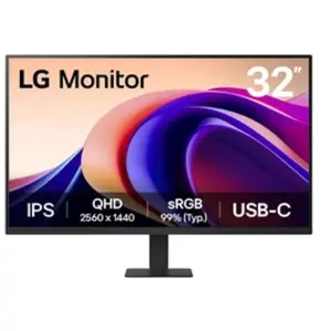 Comparateur de prix : LG 32'' (80cm) Moniteur IPS format 16:9 Résolution QHD 2560 x 1440 -  32U631A-B