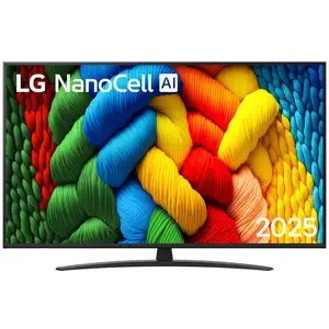 LG NanoCell AI 55NANO81A6A 139,7 cm (55 ) 4K Ultra HD Smart TV Wifi No... pas cher