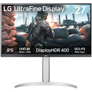 LG 27UP650K-W 27IN IPS UHD 4K - 3840X2160 16:9 5MS 1000:1 HDMI/D