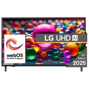Comparateur de prix : LG 43UA74003LB TV 109,2 cm (43 ) 4K Ultra HD Smart TV Wifi Noir - Neuf