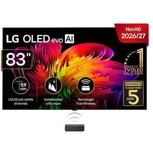 TV LG OLED evo OLED83W6 4K AI Smart TV 210 cm 2026